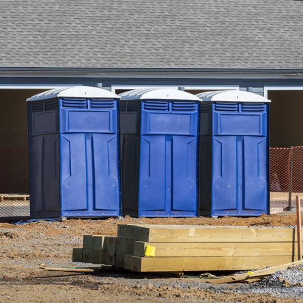 how do you dispose of waste after the portable restrooms have been emptied in La Joya TX